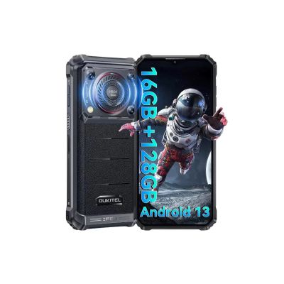 Oukitel WP36 8/128 10600 mAh Schwarzes Smartphone ohne Ladegerät