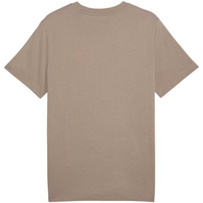 4. Puma Herren-T-Shirt mit Grafikprint, zweifarbig, Größe S, Nr. 1 Logo, Beige, 684717 94