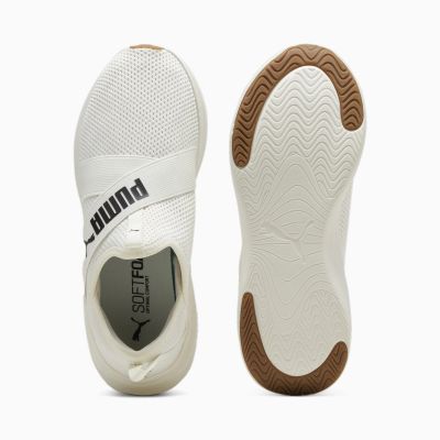 6. Puma Softride Harmony Slip-On Damen Laufschuhe Beige (379606-02)
