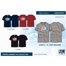 Herren T-Shirt LEONE LSM978/S16 grau "XL"