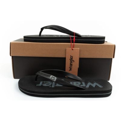 10. Wrangler Herren-Flip-Flops Cole Flipflop schwarz