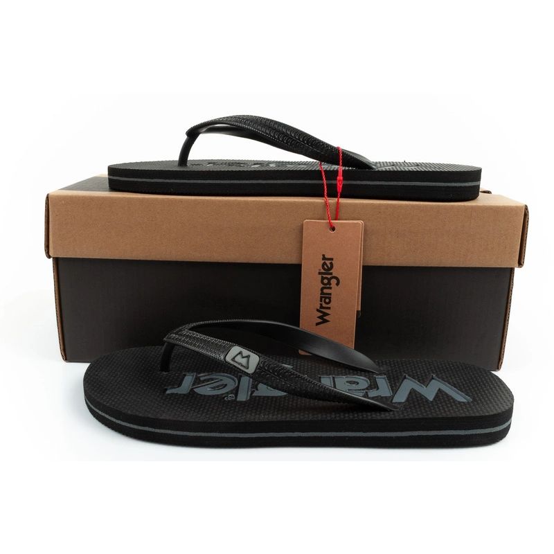 10. Wrangler Herren-Flip-Flops Cole Flipflop schwarz