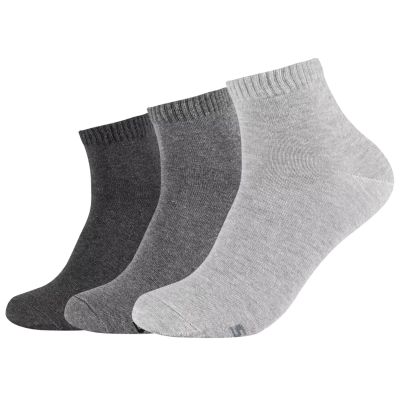 Skechers 3PPK Basic Viertelsocken SK42004-9300 Grau 43-46