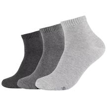 Skechers 3PPK Basic Viertelsocken SK42004-9300 Grau 43-46