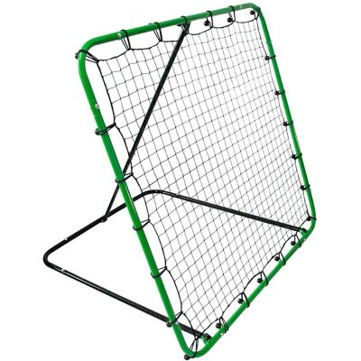 2. REBOUNDER-TRAININGSRAHMEN ZUM PREDIGEN EINES FUSSBALLS 120x120CM ENERO