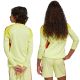 4. adidas Tiro 25 Competition Langarm-Torwarttrikot für Kinder, Gelb und Rot, KJN2020