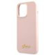 6. Guess GUHCP13XLSLMGLP iPhone 13 Pro Max 6,7" hellrosa/hellrosa Hardcase Silikon Script Gold Logo