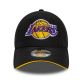 2. New Era 9FORTY NBA LA Los Angeles Lakers Mikrofaser-Kappe, schwarz - 60771855