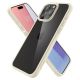 12. Spigen Crystal Hybrid-Hülle für iPhone 15 Pro Max – transparent und beige