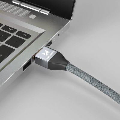 11. Wozinsky HDMI 2.1 Kabel 8K 60 Hz 48 Gbps / 4K 120 Hz / 2K 144 Hz 5 m Silber (WHDMI-50)
