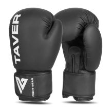 8-Unzen-Boxhandschuhe – Taver Black One – Origin-Serie