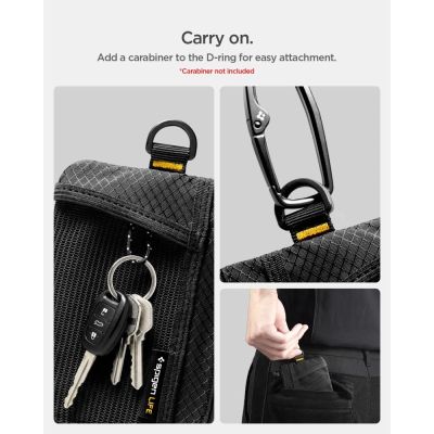 10. Spigen LF300 RFID-Geldbörse – Schwarz