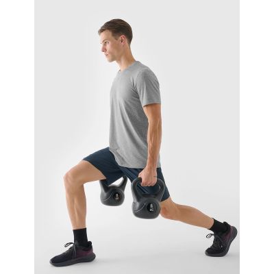 Schnelltrocknendes Herren-Trainingsshirt (Standardgröße) 4F 4FWAW24TFTSM1003-25M