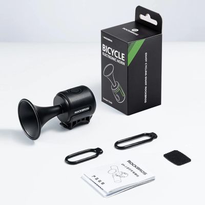 6. Rockbros 34210002001 elektronische Fahrradklingel – schwarz