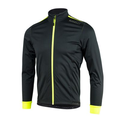 Rogelli PESARO 2.0 Jacke schwarz/fluoreszierend XL