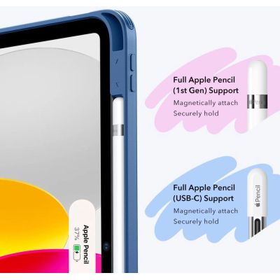5. ESR Flip Hybrid Case für iPad 10,9" 2022 / iPad 11" 2024 - Blau
