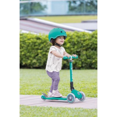 11. Globber Faltbarer 3-Rad-Scooter Lights Emerald Green Jr 437-107