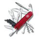Victorinox V-1.77 25.T Taschenmesser Cyber Tool M, Rot Transparent