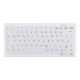 CHERRY AK-C4110 Medizinische Tastatur RF Wireless QWERTZ Deutsch Weiß
