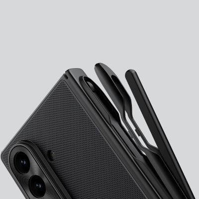 9. Nillkin Super Frosted Shield Fold Magnetische Schutzhülle für Samsung Galaxy Z Fold 7, kompatibel mit MagSafe – Schwarz