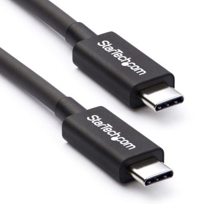 8. StarTech.com TBLT3MM2M Thunderbolt-Kabel 2 m 20 Gbit/s Schwarz