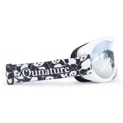 2. Qunature Panda Kinderskibrille - Schwarz/Weiß