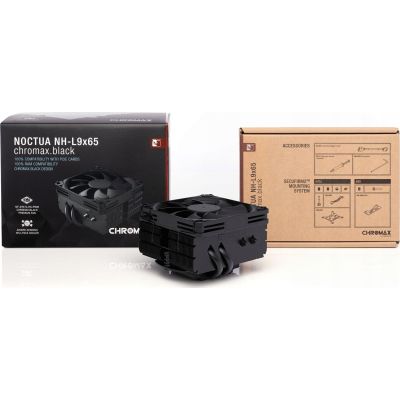 2. NOCTUA NH-L9x65 chromax.black Low Profile CPU-Kühler