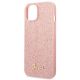 6. Guess GUHCP14MHGGSHP iPhone 14 Plus 6,7" różowy/pink hard case Glitter Script