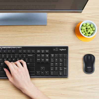 12. Logitech MK270 Membrantastatur 920-004508 (USB (2,4 GHz Funk); schwarz)