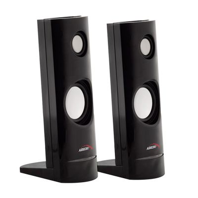 5. AUDIOCORE AC860 Computerlautsprecher-Set (2.0; schwarz)