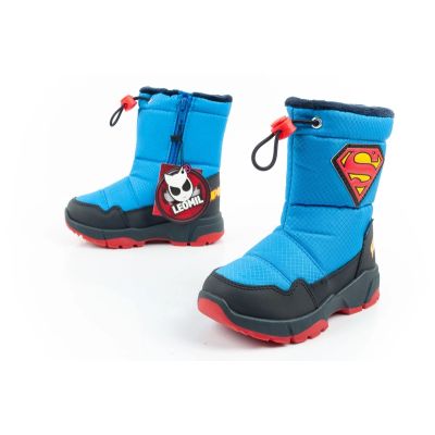 8. Leomil Winterstiefel Superman Kinder-Schneestiefel warm für Jungen