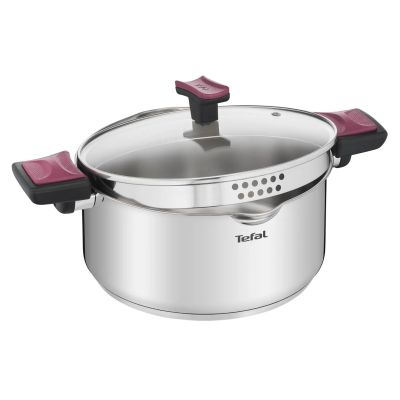 15. TEFAL Cook & Clip Topfset, 10-teilig G723SA74