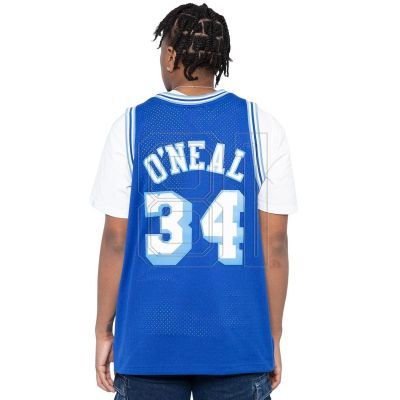 11. Mitchell & Ness NBA Swingman Los Angeles Lakers Shaquille O'Neal M T-Shirt SMJYAC18013-LALROYA96SON