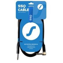 SSQ JMPJMK4 - gerade Mono-Klinkenbuchse - abgewinkelte Mono-Klinkenbuchse 4 Meter