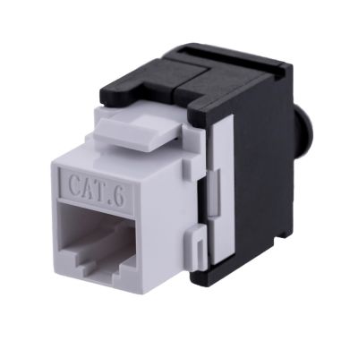 Q-LANTEC Werkzeugloses RJ45 UTP Cat.6 Keystone-Modul