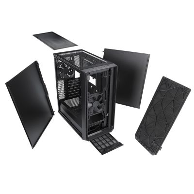 16. Fractal Design Meshify C Midi Tower Schwarz