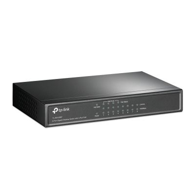 10. Switch TP-LINK TL-SG1008P (8x 10/100/1000Mbps)