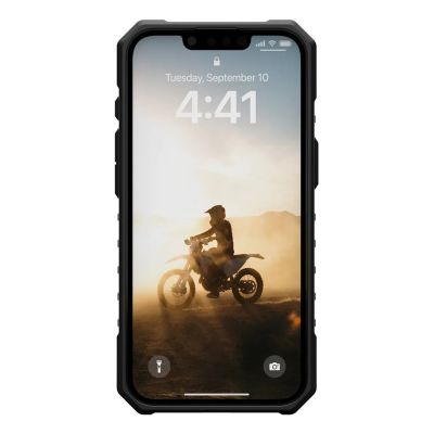 3. UAG Pathfinder Clear Magsafe Schutzhülle für iPhone 16e, MagSafe-kompatibel (ash)