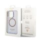 8. Guess Gold Outline Translucent MagSafe Case für iPhone 14 Pro Max 6,7" - Lila
