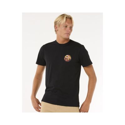 2. RIP CURL Wettie Passage Icon Tee Schwarz