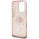 7. Karl Lagerfeld IML Choupette Sketch Logo MagSafe Hülle für iPhone 16 Pro Max - Pink