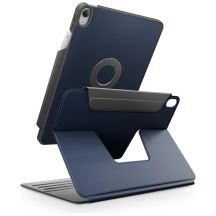 Uniq Rovus Snapmount Magnetic 360 Rotating Detachable Case für iPad 11" 2025 / iPad 10.9" 2022 (10. Generation) - Marineblau