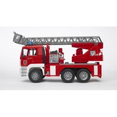 2. BRUDER MAN Feuerwehrwagen mit Klappleiter