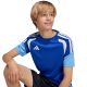 6. adidas Tiro 26 Wettkampf-Trainings-T-Shirt für Kinder, Blau/Hellblau KA7602