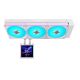 3. Lian Li HydroShift II LCD-S 360 CL Prozessor-Flüssigkeitskühlungs-Kit 12cm Weiß 1 Stück.