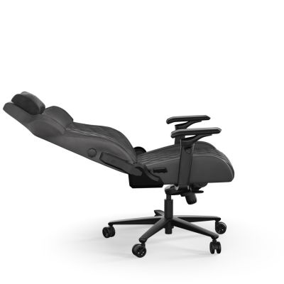 5. Corsair TC500 LUXE Gaming-Stuhl, gepolsterter Sitz, Schwarz