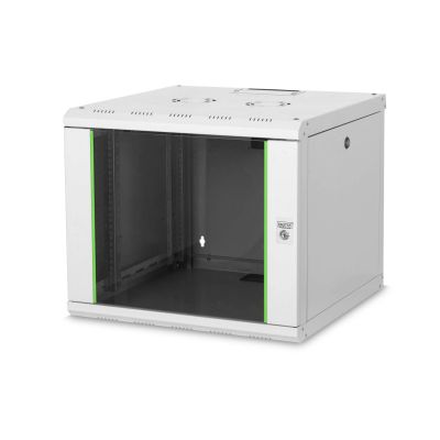 10. Wandschrank 19'' 9U Digitus 509x600x600 mm, grau (RAL 7035)