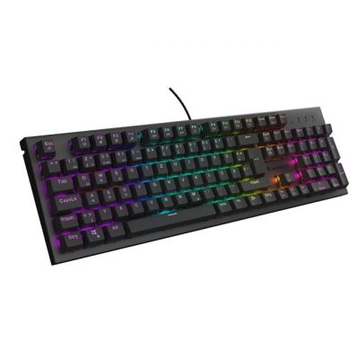 11. GENESIS Thor 303 Gaming-Tastatur USB QWERTZ Deutsch Schwarz