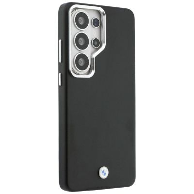 4. BMW Metall-Logo MagSafe Hülle für Samsung Galaxy S26 Ultra - Schwarz