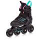 13. Meteor Rollschuhe L 38-43 Buzzy Schwarz/Pink/Mint